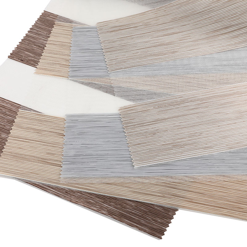 GD41 100% poliészter vízálló, félig sötétítő zebra rolószövet