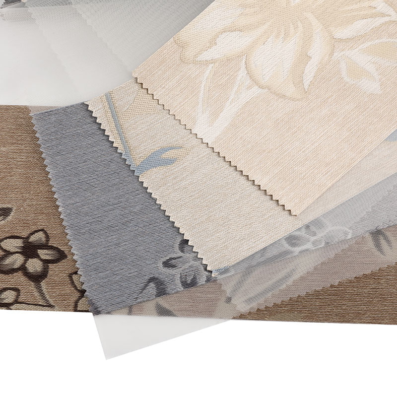 YX019 Mellow Color fényvédő Jacquard Zebra rolószövet