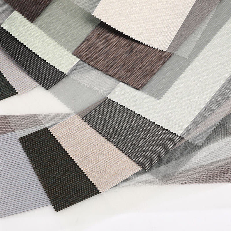 F078 Hálószoba iskolai kétrétegű, félig sötétítő zebra redőnyszövet